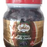 1 Kg Pet Geyikli Yöresinden Jumbo Gemlik Tipi Siyah Zeytin (L-M)