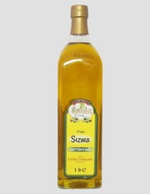 1 lt Doğal Sızma Cam Şişe Zeytinyağı