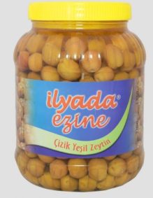 1350 gr Pet Çizik Yeşil Zeytin (XS)