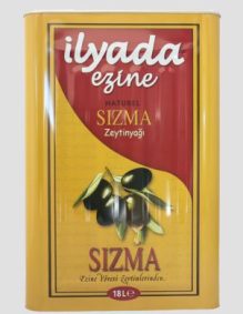 18 lt Teneke Doğal Sızma Zeytinyağı