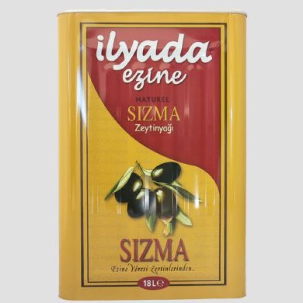 18 lt Teneke Doğal Sızma Zeytinyağı