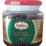 360 g Pet Geyikli Yöresinden Gemlik Tipi Siyah Zeytin (XS-2XS)