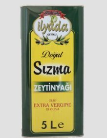 5 lt Teneke Doğal Sızma Zeytinyağı
